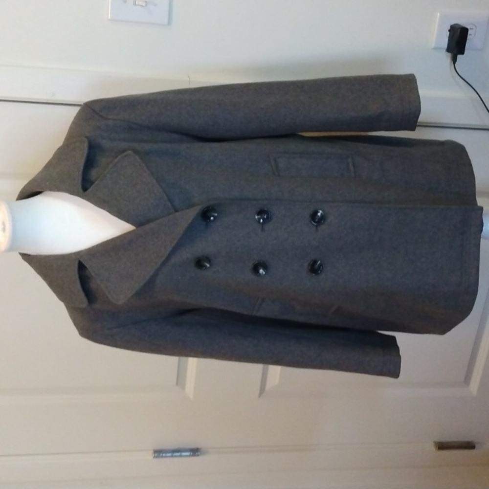 Forecaster of Boston wool blend, PL double breasted, pockets, EUC